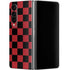 Red and Black Checkerboard Galaxy Z Fold4 5G Skin