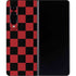 Red and Black Checkerboard Galaxy Z Fold4 5G Skin