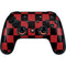 Red and Black Checkerboard Google Stadia Controller Skin