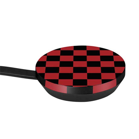 Red and Black Checkerboard Google Stadia Controller Skin