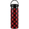 Red and Black Checkerboard Hydro Flask 20oz Wide Mouth Skin