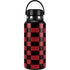 Red and Black Checkerboard Hydro Flask 32oz Wide Mouth Skin