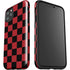 Red and Black Checkerboard iPhone 11 Pro Max Impact Case