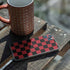Red and Black Checkerboard iPhone 11 Pro Max Skin