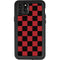 Red and Black Checkerboard iPhone 11 Pro Max Waterproof Case