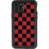 Red and Black Checkerboard iPhone 11 Pro Waterproof Case
