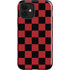 Red and Black Checkerboard iPhone 12 Impact Case
