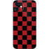 Red and Black Checkerboard iPhone 12 Mini Skin
