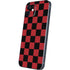 Red and Black Checkerboard iPhone 12 Mini Skin
