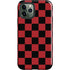 Red and Black Checkerboard iPhone 12 Pro Impact Case