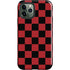 Red and Black Checkerboard iPhone 12 Pro Max Impact Case