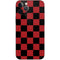 Red and Black Checkerboard iPhone 12 Pro Max Skin