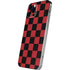 Red and Black Checkerboard iPhone 12 Pro Max Skin