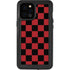 Red and Black Checkerboard iPhone 12 Pro Max Waterproof Case