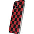 Red and Black Checkerboard iPhone 12 Pro Skin
