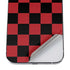 Red and Black Checkerboard iPhone 12 Pro Skin
