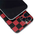 Red and Black Checkerboard iPhone 12 Pro Skin