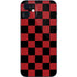 Red and Black Checkerboard iPhone 12 Skin
