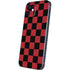 Red and Black Checkerboard iPhone 12 Skin