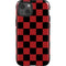 Red and Black Checkerboard iPhone 13 Impact Case