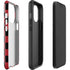 Red and Black Checkerboard iPhone 13 Pro Impact Case