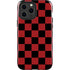 Red and Black Checkerboard iPhone 13 Pro Max Impact Case