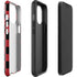 Red and Black Checkerboard iPhone 15 Pro Max Impact Case