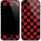 Red and Black Checkerboard iPhone 5/5s/5SE Skin
