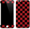Red and Black Checkerboard iPhone 6/6s Plus Skin
