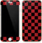 Red and Black Checkerboard iPhone 6/6s Skin