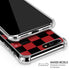 Red and Black Checkerboard iPhone 7/8 Plus Clear Case