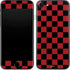 Red and Black Checkerboard iPhone 7 Skin