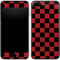 Red and Black Checkerboard iPhone 8 Plus Skin