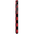 Red and Black Checkerboard iPhone 8 Pro Case