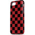 Red and Black Checkerboard iPhone 8 Pro Case