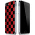 Red and Black Checkerboard iPhone SE (2nd & 3rd Gen) Clear Case