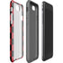Red and Black Checkerboard iPhone SE (2nd & 3rd Gen) Pro Case