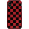 Red and Black Checkerboard iPhone X Pro Case