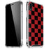 Red and Black Checkerboard iPhone XR Clear Case