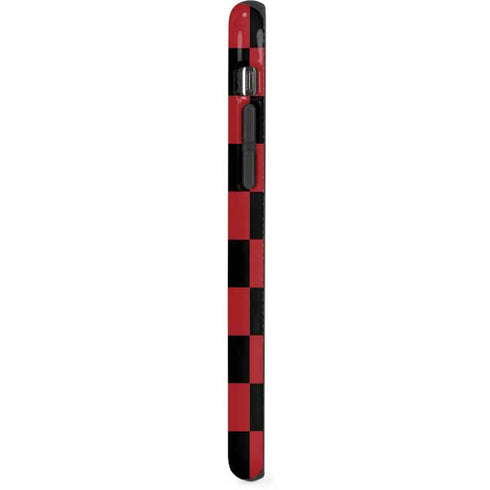 Red and Black Checkerboard iPhone XR Pro Case