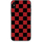 Red and Black Checkerboard iPhone XS Max Skin