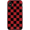 Red and Black Checkerboard iPhone XS Pro Case