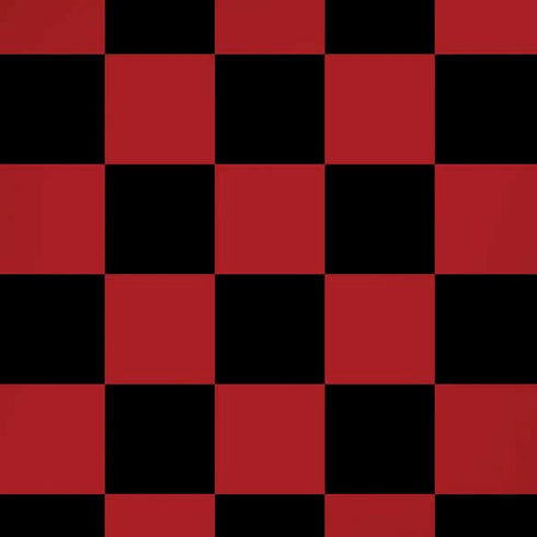 Red and Black Checkerboard iPhone XS Pro Case