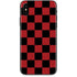 Red and Black Checkerboard iPhone XS Skin
