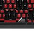 Red and Black Checkerboard K95 RGB PLATINUM Mechanical Gaming Keyboard Skin