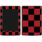 Red and Black Checkerboard Amazon Kindle Skin
