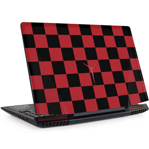 Red and Black Checkerboard Legion Y720 Skin