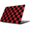 Red and Black Checkerboard Apple MacBook Skin