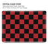 Red and Black Checkerboard MacBook Air 15in (2023-2025) Case plus Skin