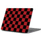 Red and Black Checkerboard Apple MacBook Pro 13-inch Skin